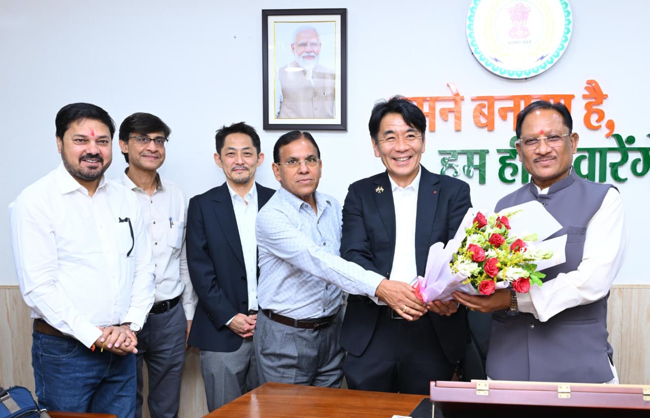 Japan Delegation Meets CM Sai