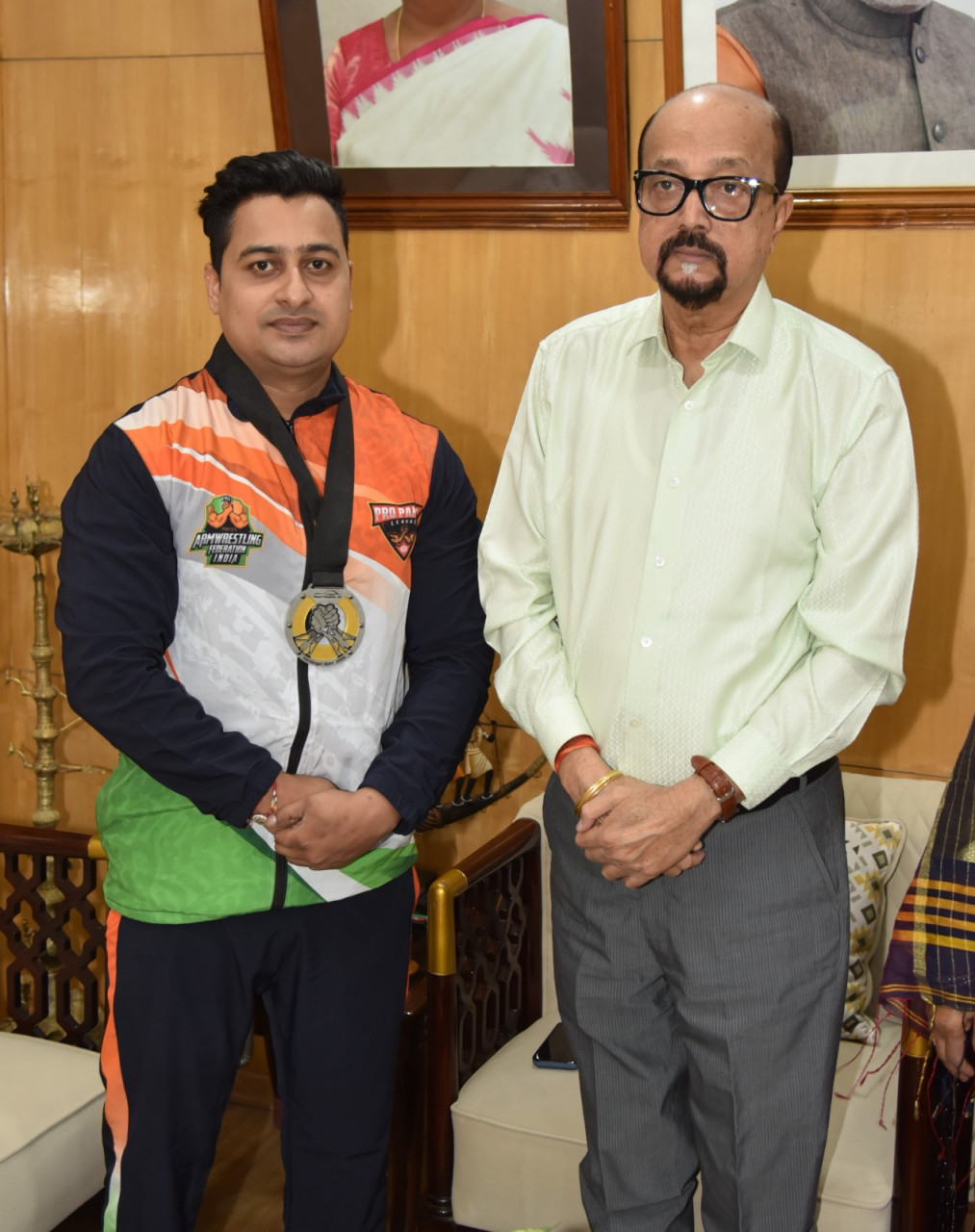 Shrimant Jha Para Armwrestler CG