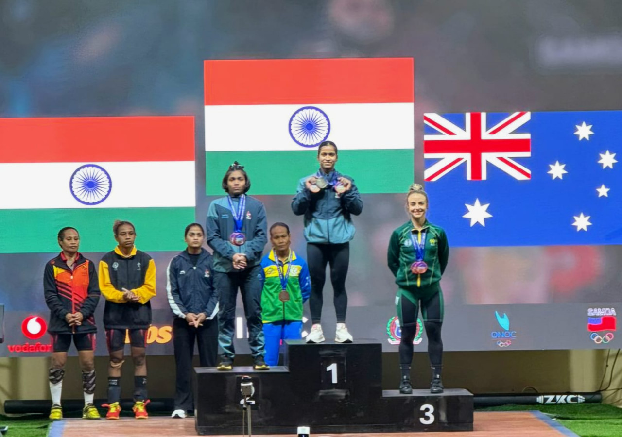 Gyaneshwari Yadav Gold Medal IBFC Universal Cup 2026 Weightlifting 53kg Samoa Chhattisgarh