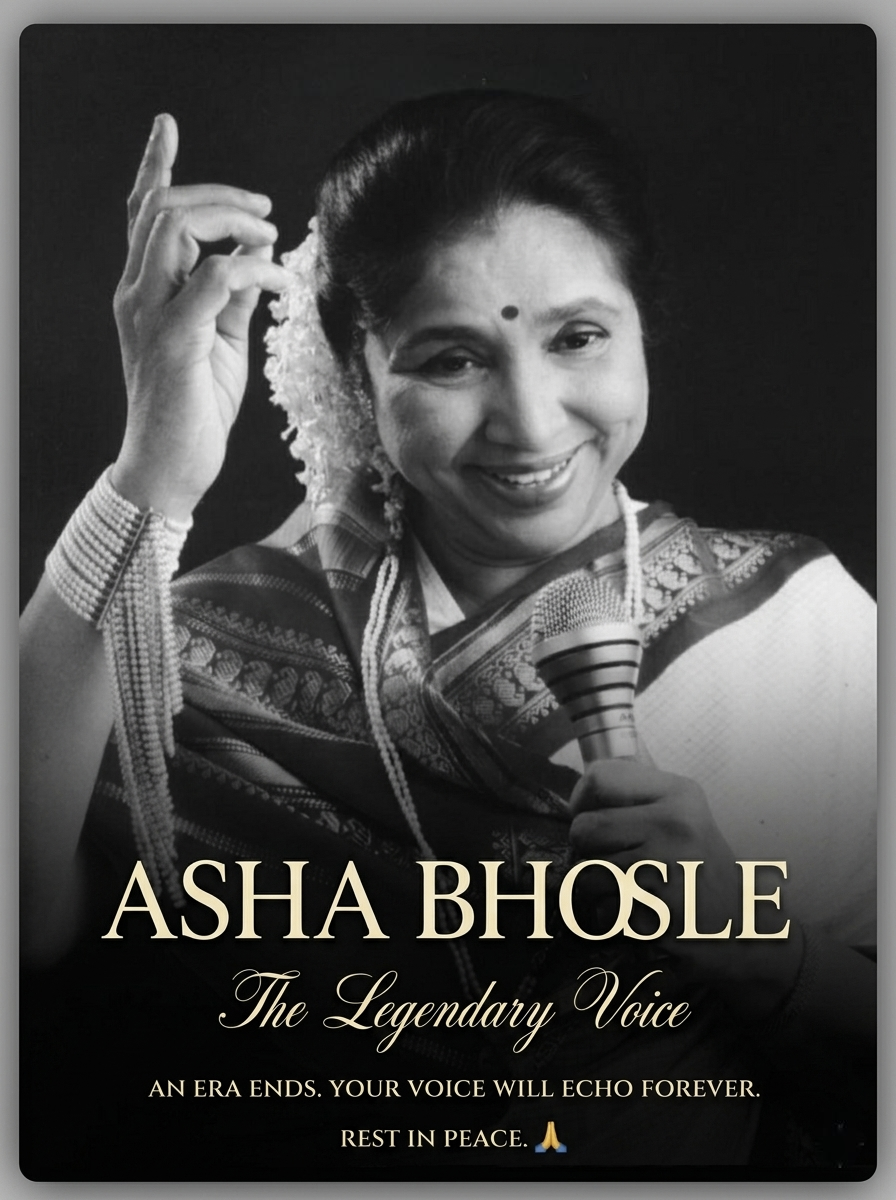 Asha Bhosle passes away, Asha Bhosle death, Asha Bhosle died at 92, Asha Bhosle Mumbai, Asha Bhosle last rites Shivaji Park