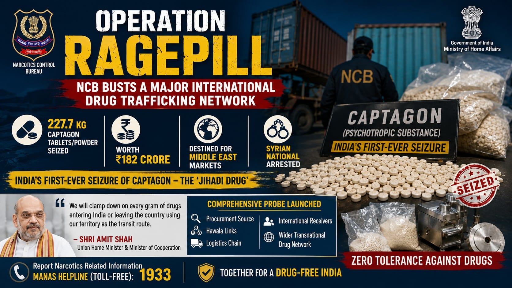 Operation RAGEPILL NCB