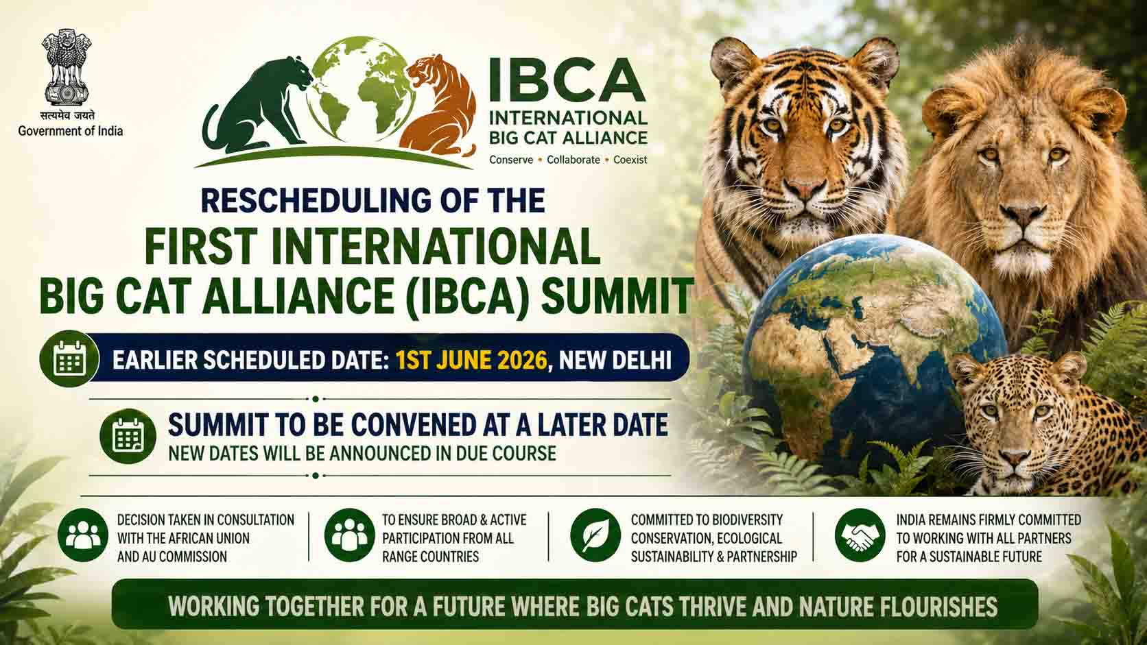 International Big Cat Alliance Summit