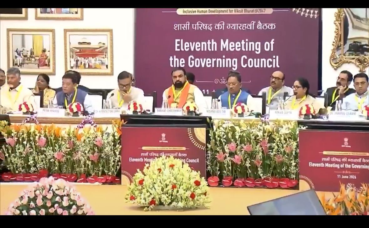 Bastar Vikas Vision NITI Aayog Chhattisgarh 2026 CM Vishnu Deo Sai Presents Development Roadmap Rashtrapati Bhavan
