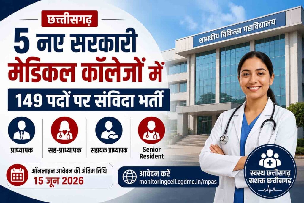 CG DME Recruitment 2026
