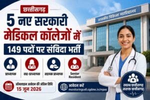 CG DME Recruitment 2026