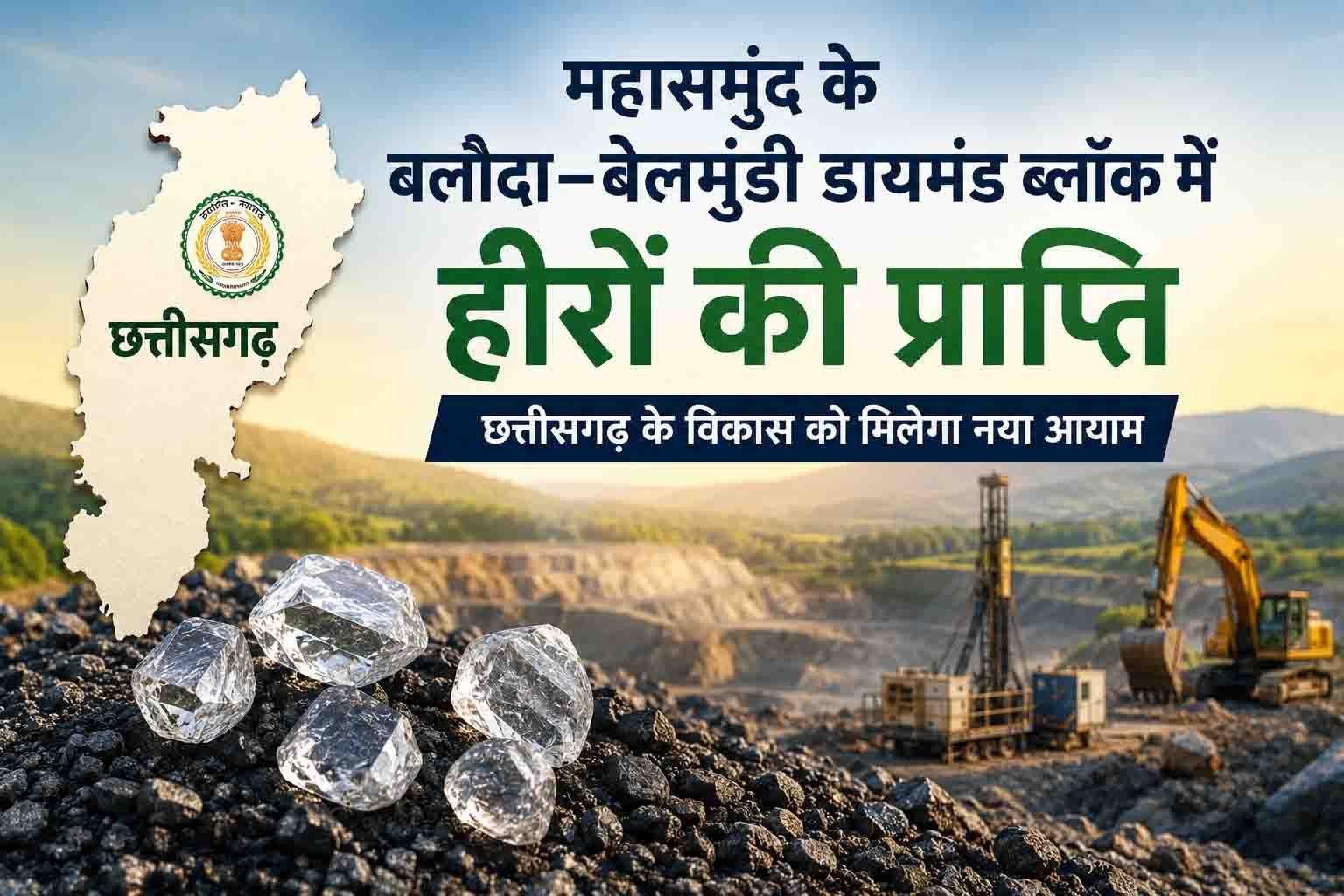 Chhattisgarh Diamonds Found Mahasamund Balouda Belmundi 5 diamonds 1