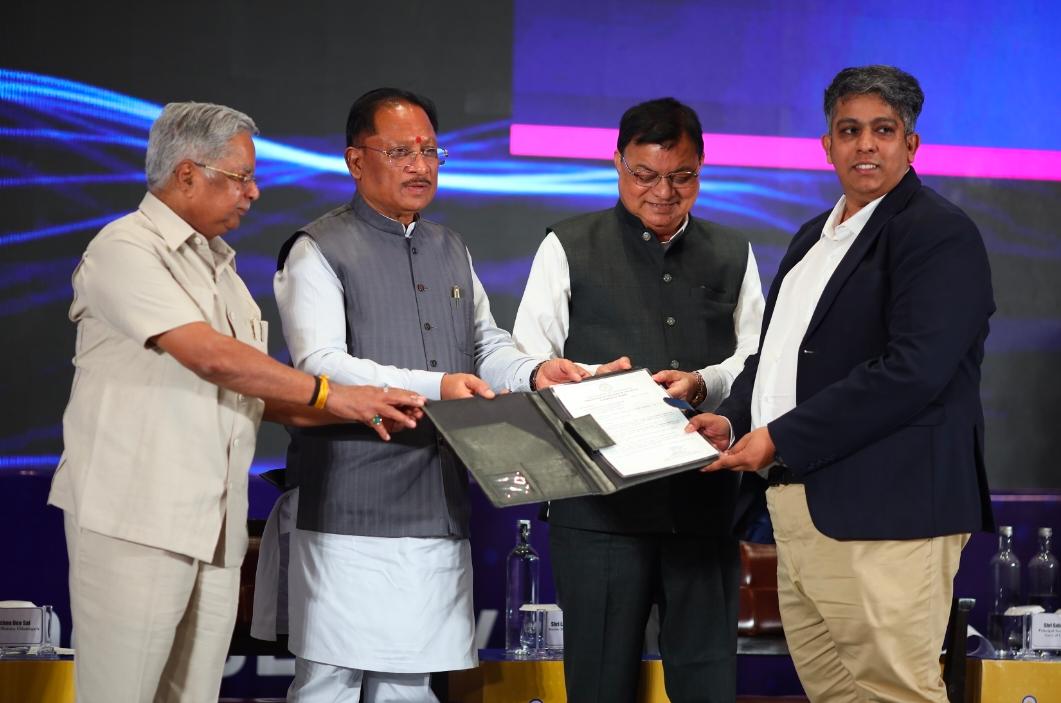 Chhattisgarh Investor Connect Hyderabad 2026 CM Vishnu Deo Sai ₹9580 Crore Investment Proposals 7800 Jobs