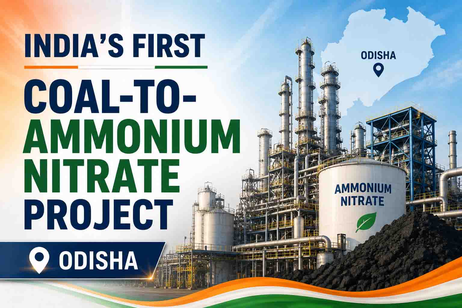 Coal Gasification India PM Modi Lakhanpur Odisha ₹25016 crore ammonium nitrate BHEL CIL BCGCL 2026