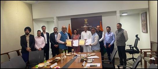 Ministry of Tourism Google India MoU Exchange Ceremony New Delhi