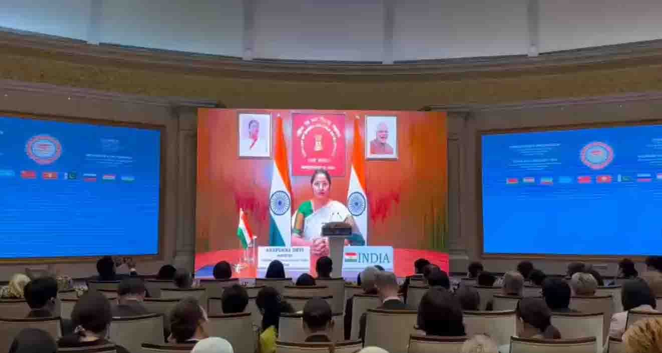 SCO Women’s Forum 2026 Bishkek Kyrgyzstan Smt Annpurna Devi Address