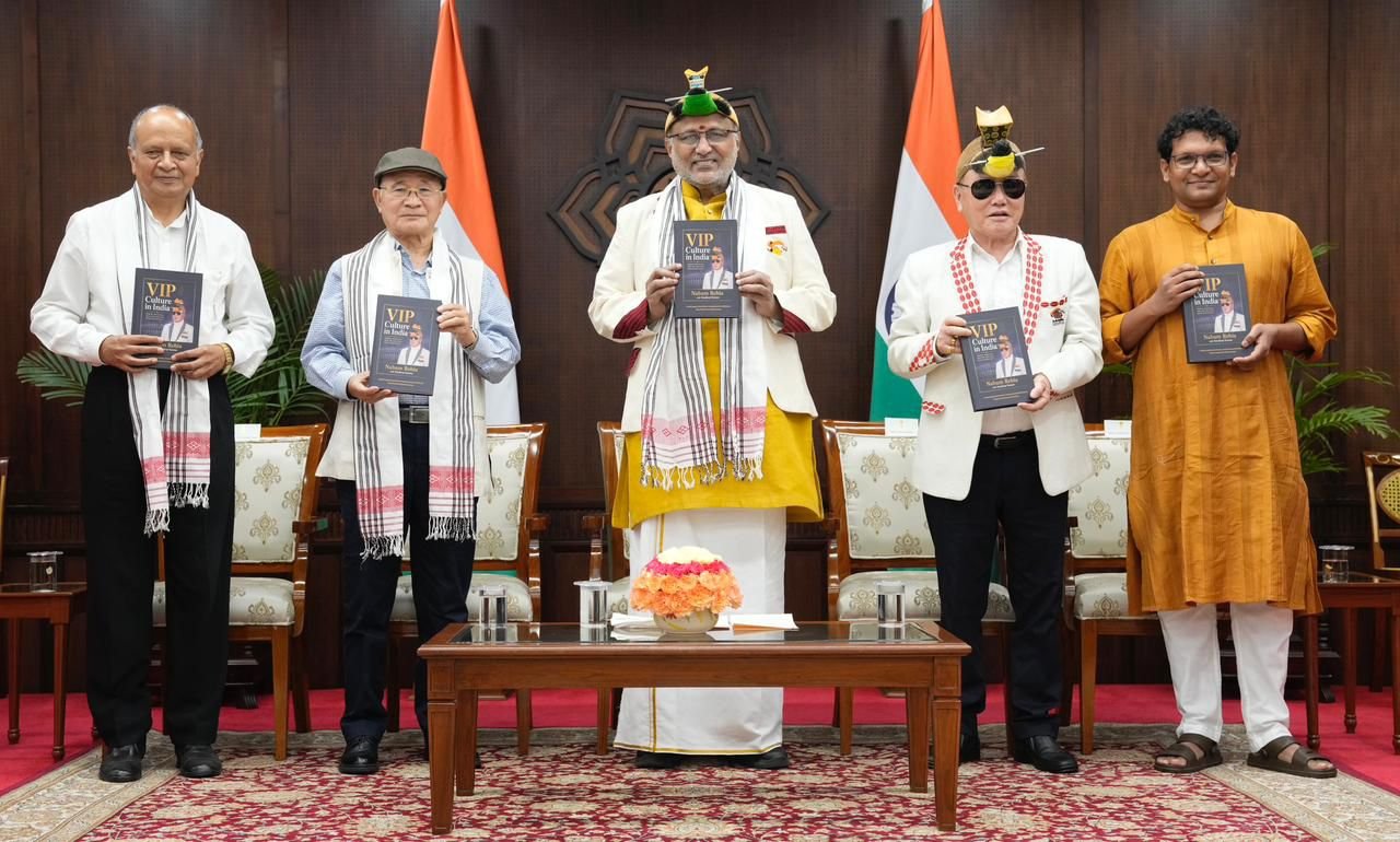 VIP Culture in India Book Release Ceremony by Vice President at Uprashtrapati Bhavan New Delhi