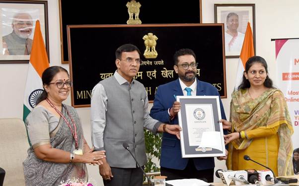 MY Bharat Guinness World Record