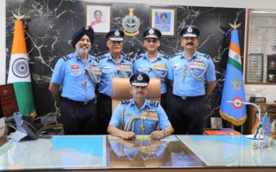 Air Marshal PV Shivanand Takes Over South Western Air Command SWAC