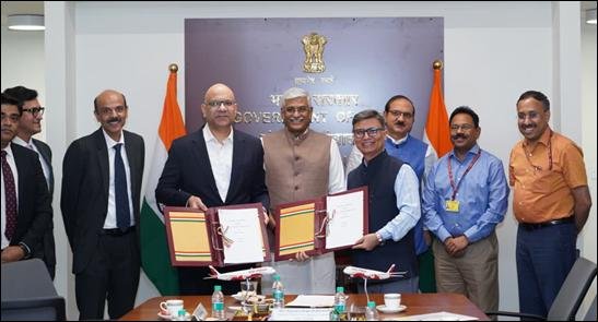 Ministry of Tourism Air India MoU