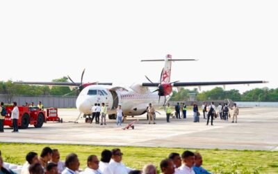 NAMO Airport Daman inaugural direct flight to Delhi flagged off by Union Minister Ram Mohan Naidu