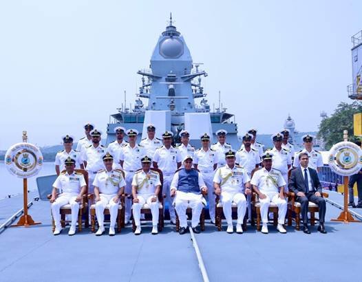 Project 17A INS Mahendragiri Commissioning at Visakhapatnam