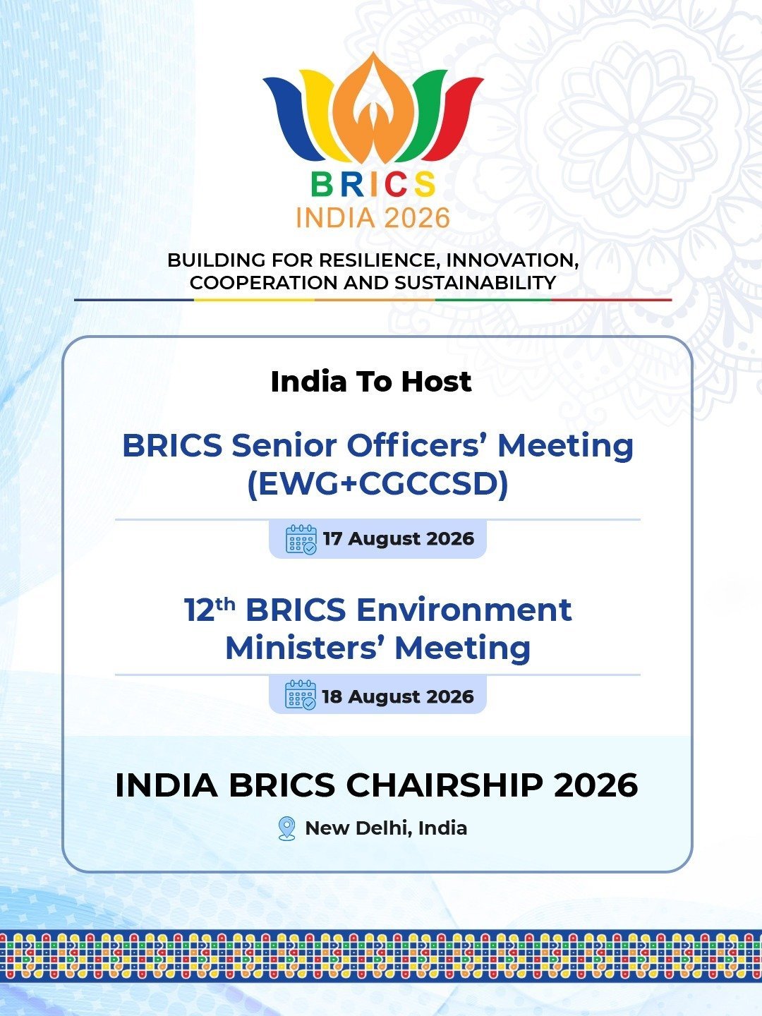 BRICS Environment Ministers Meeting 2026
