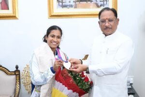 Gyaneshwari Yadav CWG Silver 2026 Felicitation