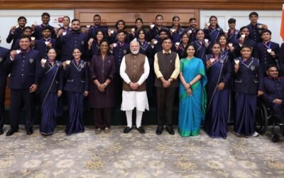 PM Modi Interacts with CWG Champions 2026