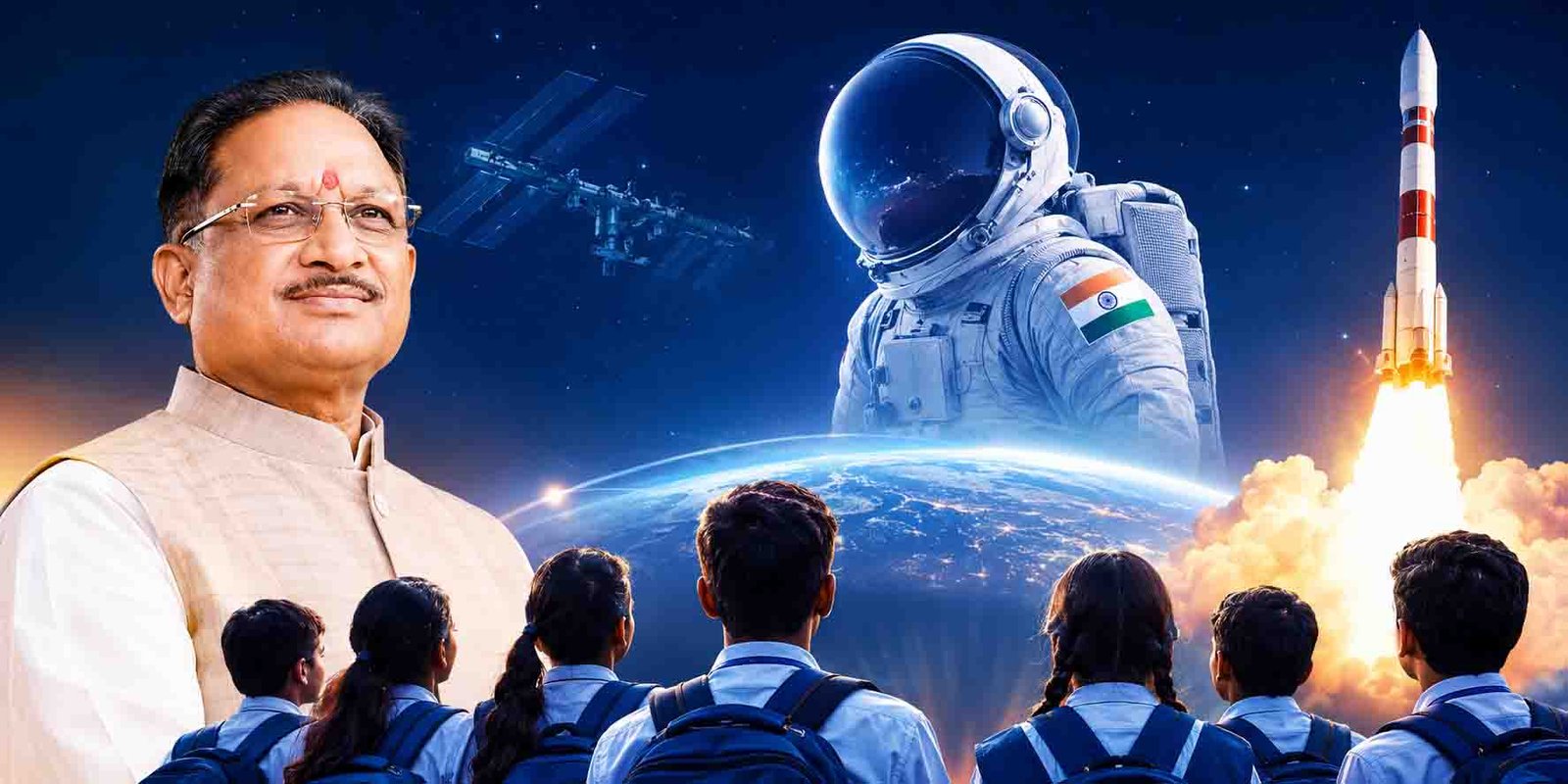 अंतरिक्ष संगवारी जशपुर अंतरिक्ष यात्री प्रशिक्षण 2026