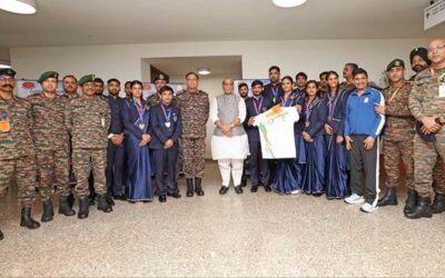 भारतीय सेना के राष्ट्रमंडल खेल विजेताओं का सम्मान 2026
