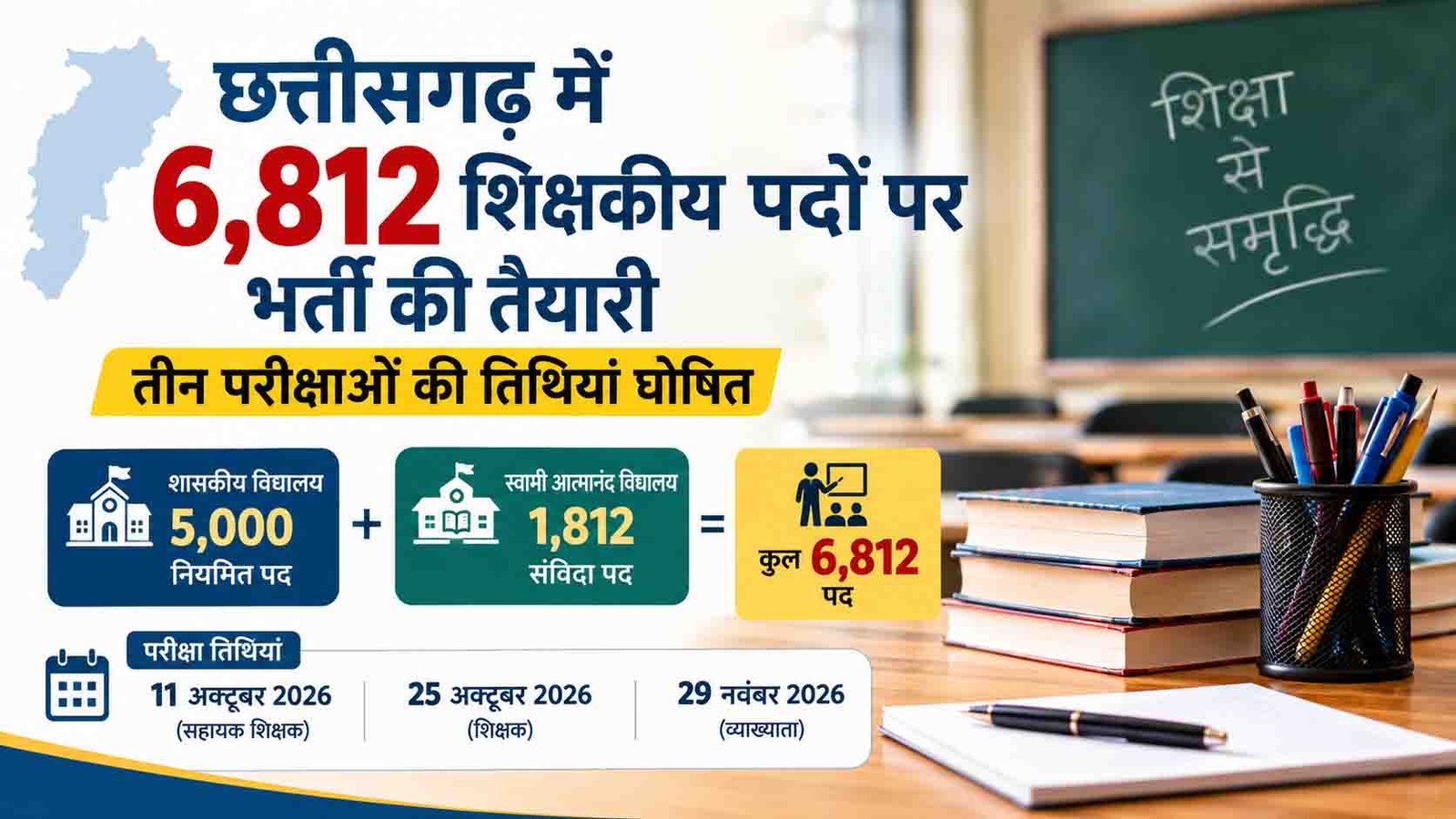 CG Teacher Recruitment 2026
