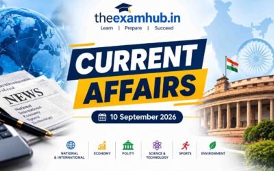 Current Affairs 10 September 2026 Daily GK Update Birkbeck Bengaluru 72nd Film Awards Satwik Chirag China Masters