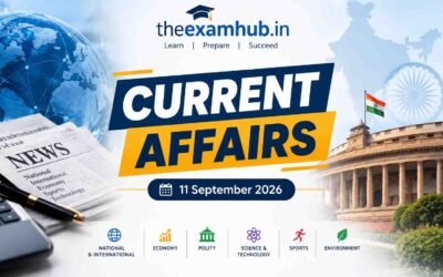Current Affairs 11 September 2026 Daily GK Update Sarvam AI India 6G APNIC 62