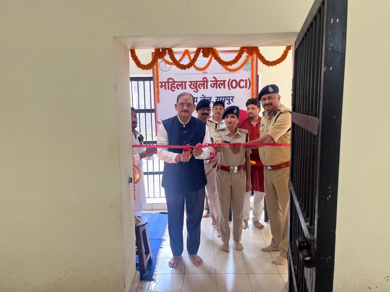women open jail raipur inauguration