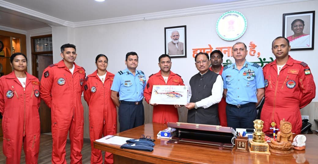 IAF Sarang Team Raipur