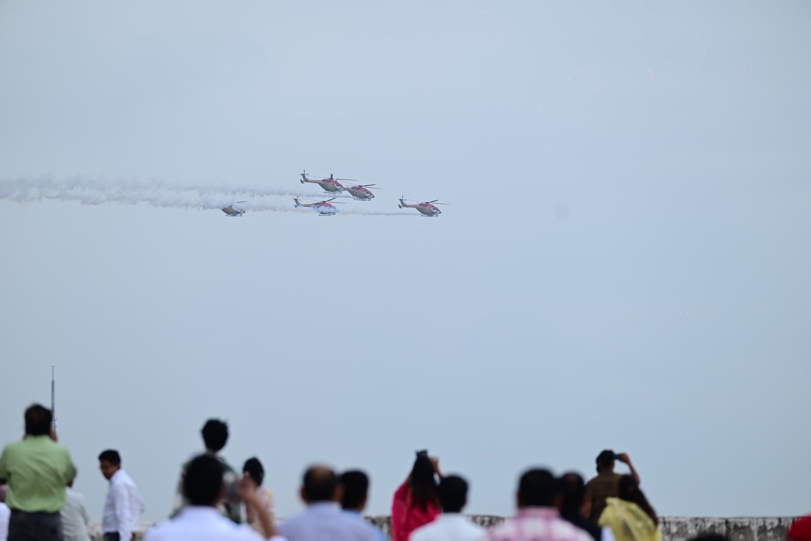 Sarang Helicopter Flypast Raipur