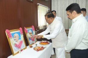 gandhi and shastri jayanti cm vishnu deo sai delhi