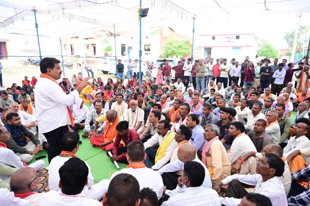 vijay sharma gaurav path kawardha bhoomipujan